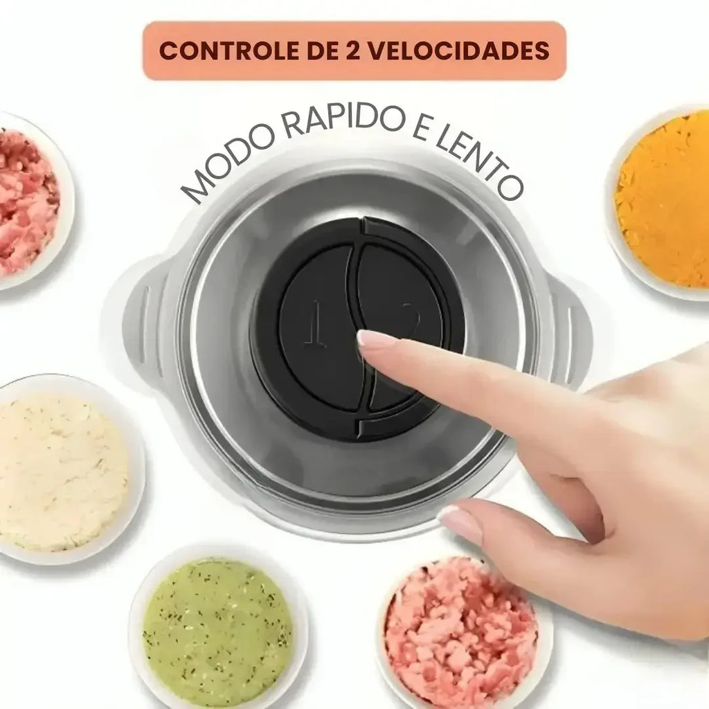 Pica Tudo Inox™ | Praticidade Total