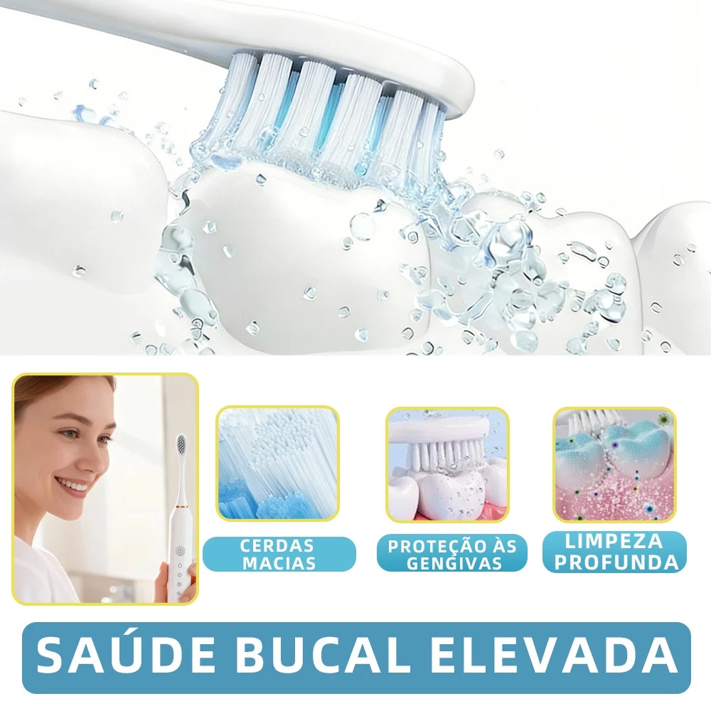Escova de Dente Elétrica - OralHydra Pro®