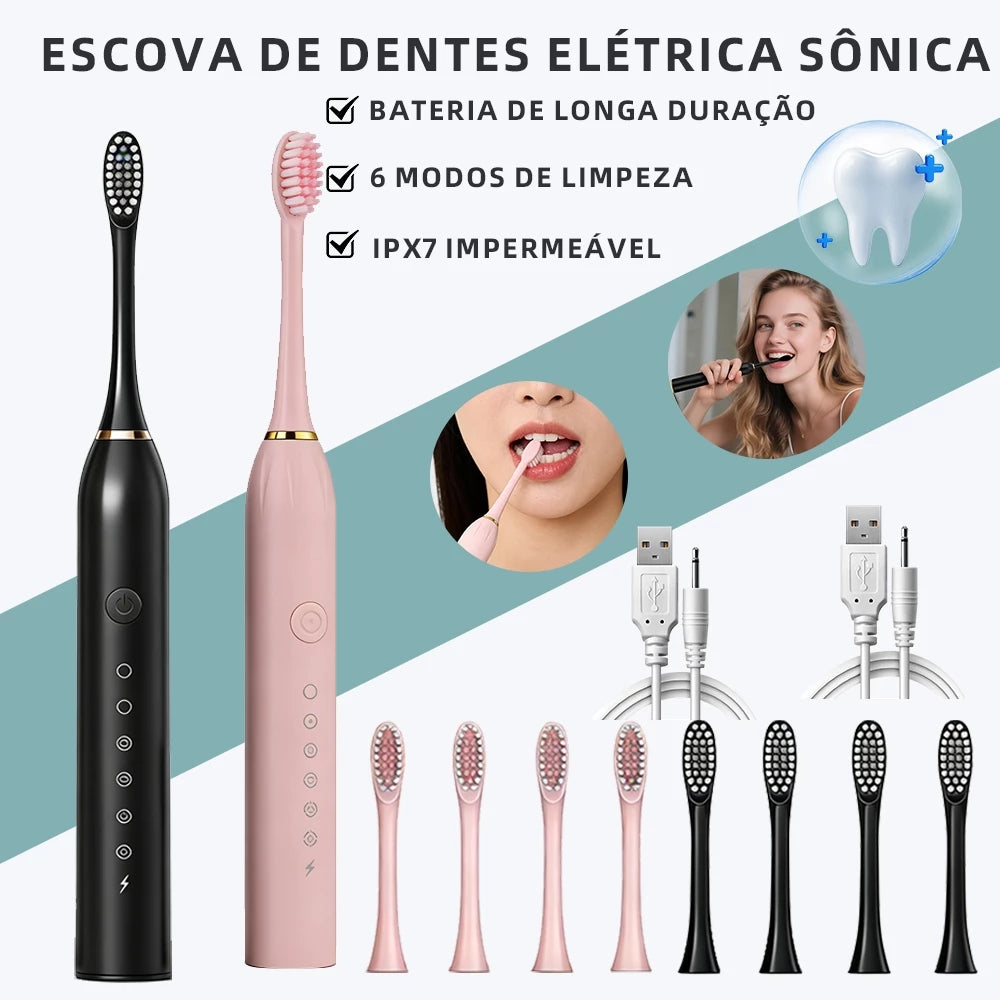 Escova de Dente Elétrica - OralHydra Pro®