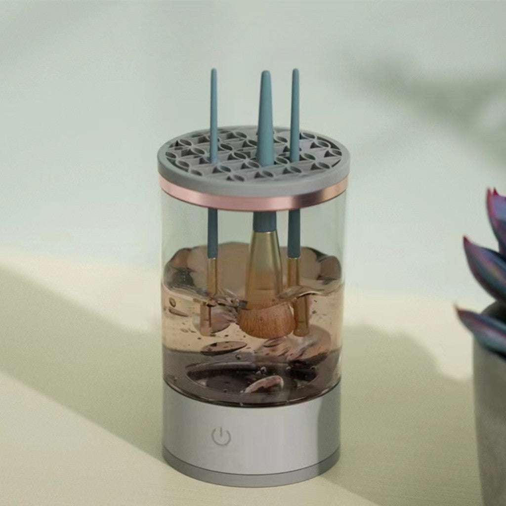 Limpador Elétrico de Pincéis e Esponjas | USB Automático Bivolt